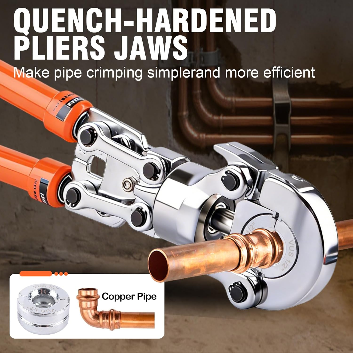 Copper Pipe Crimping Tool Kit, - Tool Set recension och pris