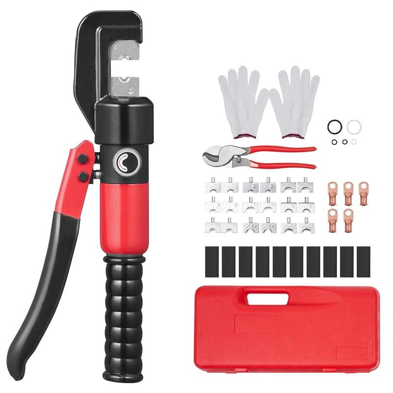 Hydraulic Crimping Tool with 9 - Pliers recension och pris