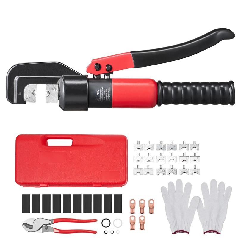Hydraulic Crimping Tool with 9 - Pliers recension och pris