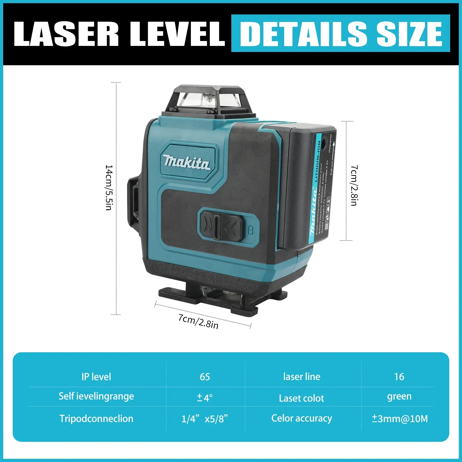 SK701 High-Precision 16-Line L - Spirit Level recension och pris