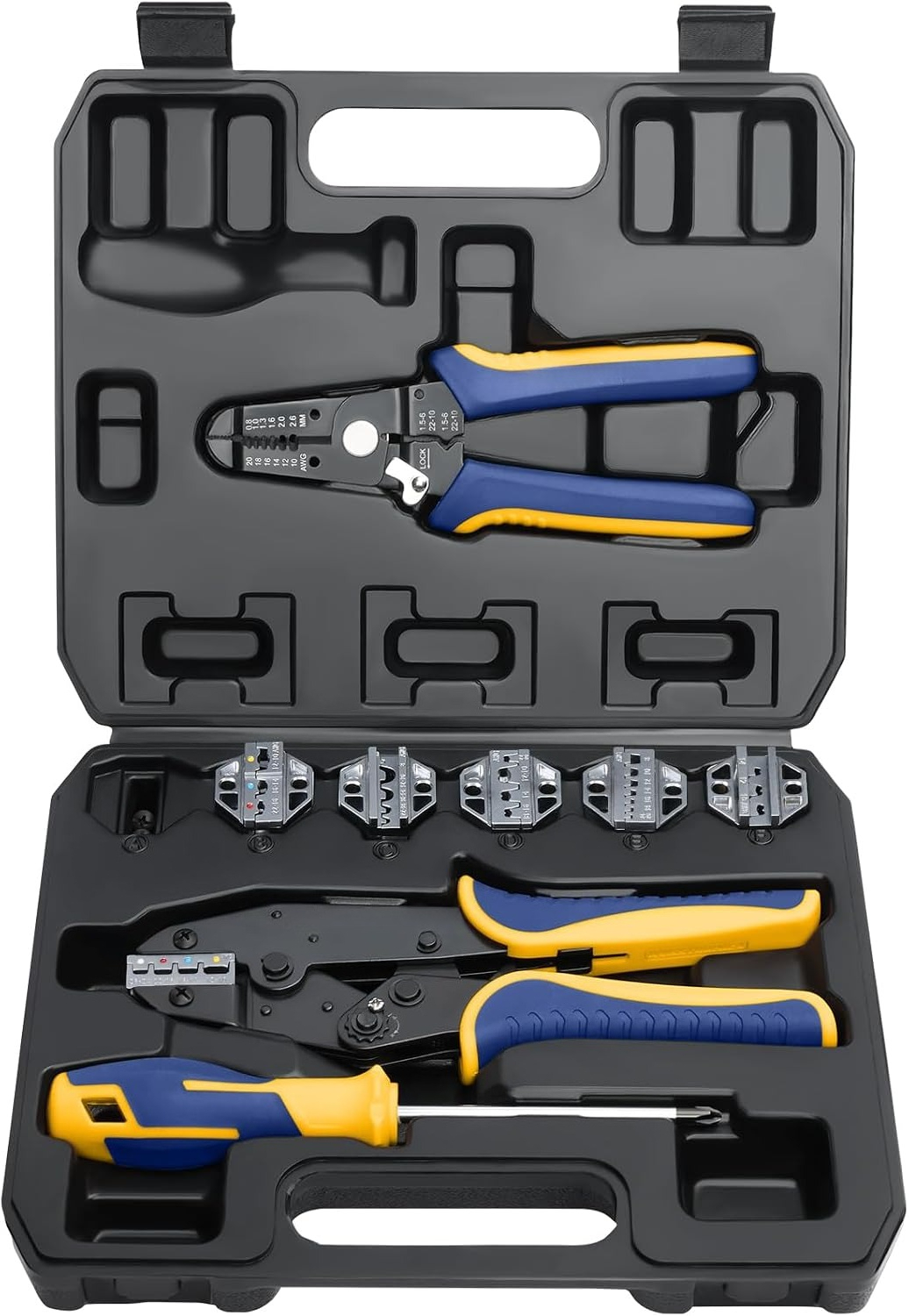 8PCS Crimping Tool Set, 6PCS D - Tool Set recension och pris
