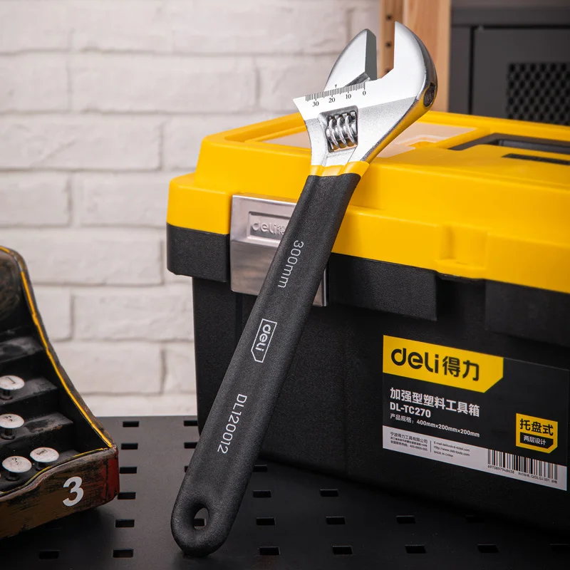 Deli Adjustable Wrench Car Bic - Hand Tools In Workshop recension och pris