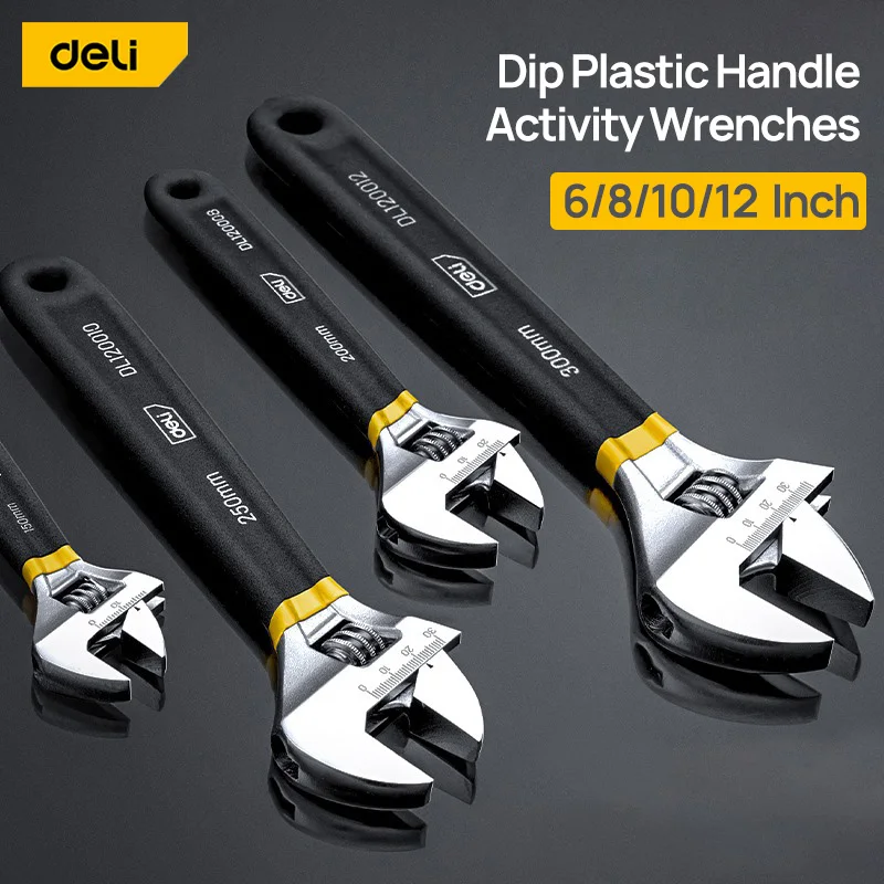 Deli Adjustable Wrench Car Bic - Hand Tools In Workshop recension och pris